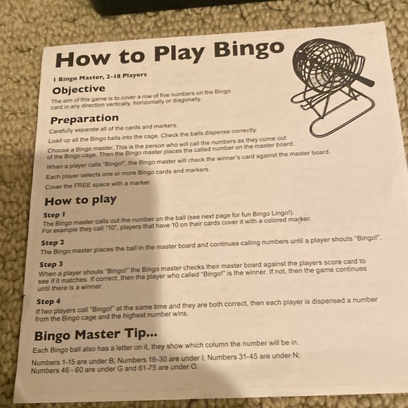 Bingo Game - Picture 4 of 7